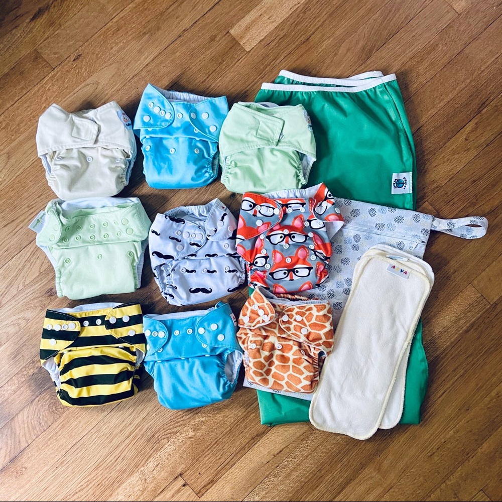 ✨🍼 Cloth Diaper Starter Kit Bundle Set